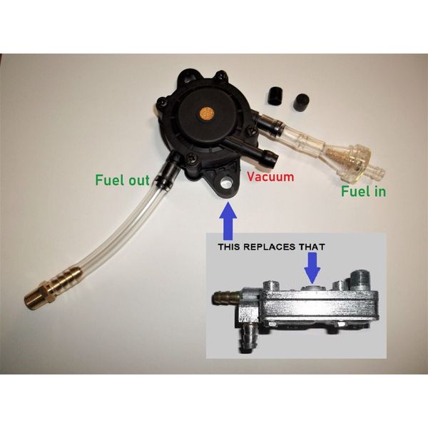 FUEL PUMP KIT SEARS ST/12 TRACTOR with TECUMSEH HH120