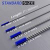 Blue Tungsten Electrode 3/32" with Storage Bucket for Blue Tungsten Rods