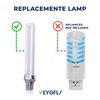 VEYOFLY 1 Replacement Bulb Fly Trap Indoor Compatible with Model VF02. (Device not Included)