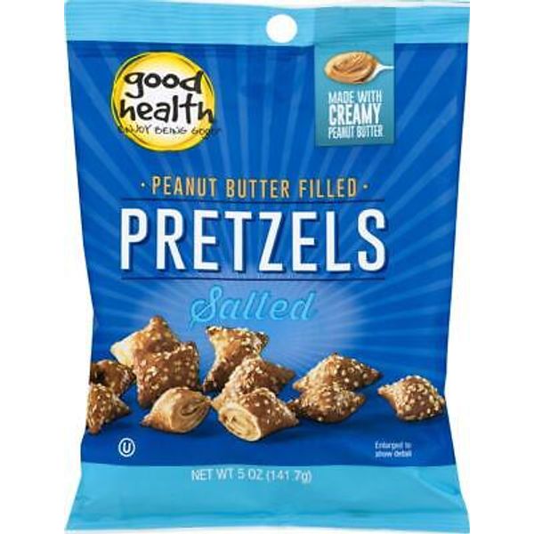 Peanut Butter Filled Salted Pretzels 5 oz. Bags (3 Bags)