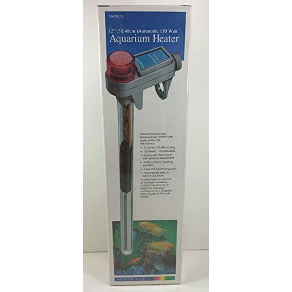 12" Automatic 150 Watt Aquarium Heater