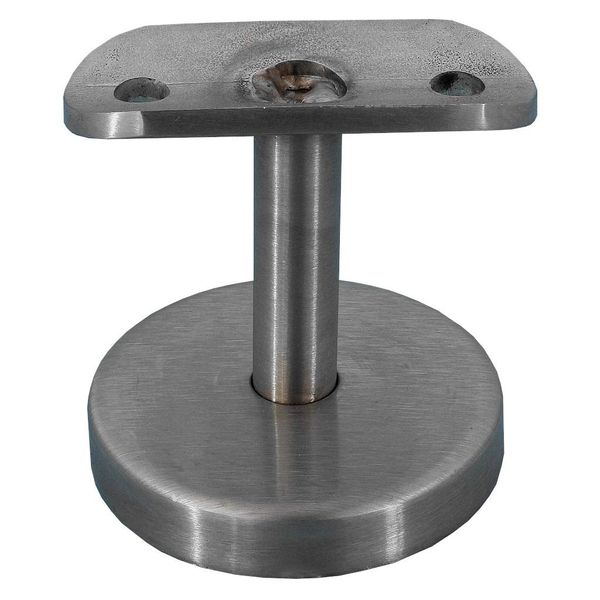 Ready-to-assemble mahogany Sipo handrail railing varnished diameter 42 mm with machined ends without holder