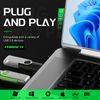 USB Memory, 16GB, 10 Pack, USB 2.0, High Speed Data Transfer, 16 Giga, Rotatable, Memory Flash Drive, Data Backup (0 Colors)