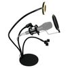 Technical Pro Social Media Youtube Streaming Mic+LED Selfie Light+Phone Holder