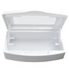 Nail Tool Sterilizer Box, Plastic Sterilization Tray for Tweezer, Eyelash Extensions, Nail Implement for Esthetician