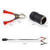 TRIXES Car Battery Clipon Cigarette Lighter Socket Adaptor 12v