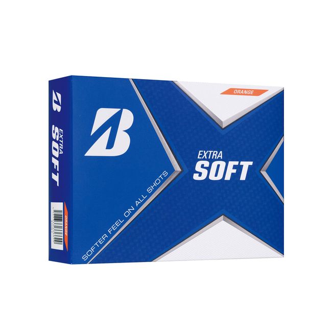 Bridgestone Extra Soft Golf Balls, 2021 Model, 12 Balls, Orange