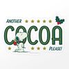 CafePress Snoopy Another Cocoa Please Small Die Cut Sticker, 3"x4" Clear