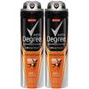 Degree Deodorant 3.8 Ounce Mens Dry Spray Adventure (113ml) (2 Pack)