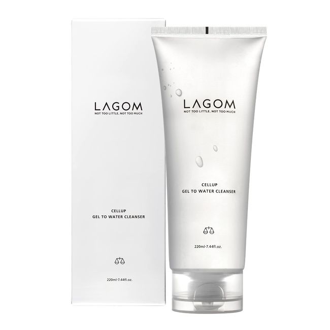 LAGOM GELTO WATER CLEANSER 6.7 fl oz (220 ml) (Morning Facial Cleanser) Genuine Japanese Product