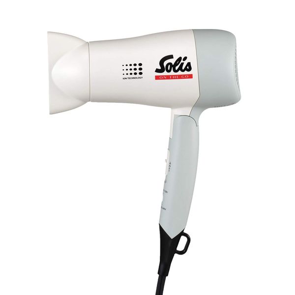 Solis On the Go SCD397 Hair Dryer, White