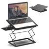 CD4 Adjustable Standing Desk Converter for Laptops, Vertical Laptop Stand, Ta...
