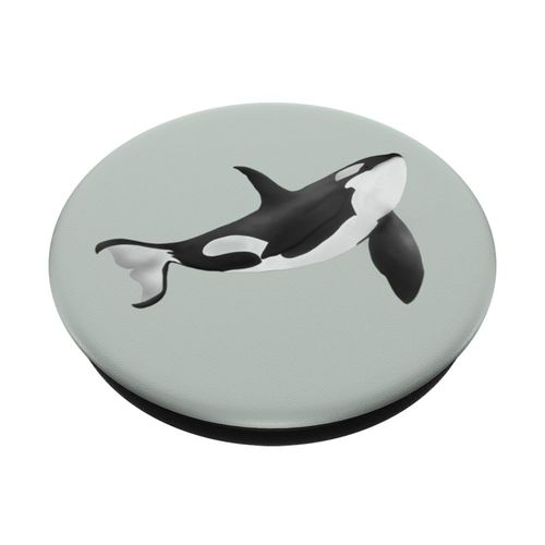 Orcas Rescue Orca Sea Animal Whale Ocean PopSockets Adhesive PopGrip