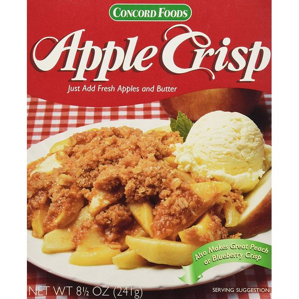 Concord Farms Apple Crisp Mix (VALUE PACK of 2 Box's)