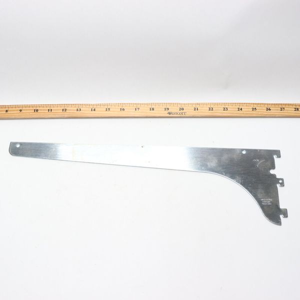 Shelf Bracket Steel Anochrome 18" X 5"