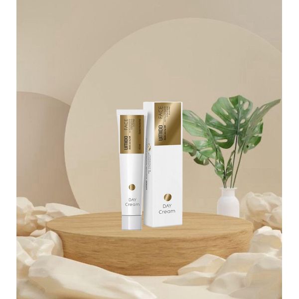 Set of 4 Action UMIDO Face Cream Set 45 ml Grape Seed Oil and D-panthenol Day Cream Moisturiser Face Care Moisturising Cream