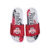 FOCO Ohio State Buckeyes NCAA Womens Glitter Gel Slide - S