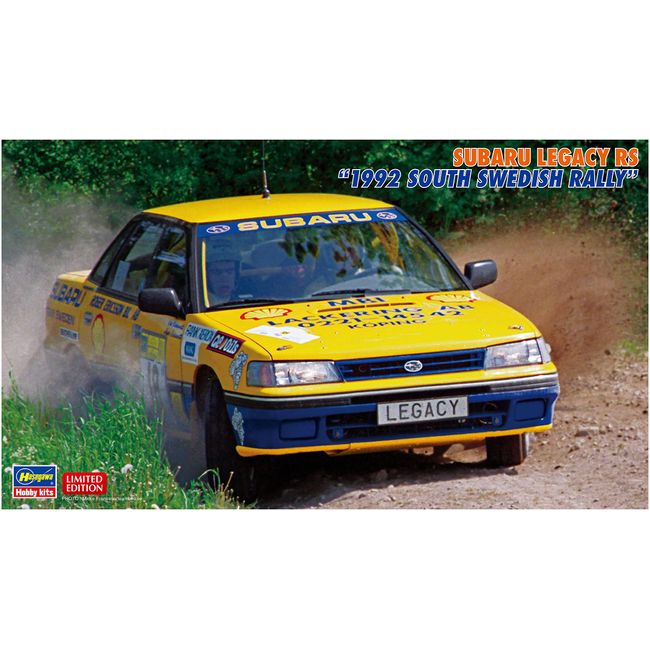 Hasegawa 1/24 Subaru Legacy RS 1992 South Swedish Rally Plastic Model 20602