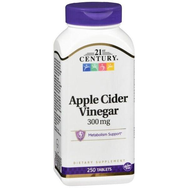 21st Century Apple Cider Vinegar 300mg Tablets 250ct