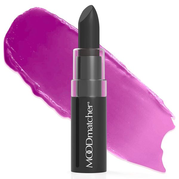 MOODmatcher  Color Changing Lipstick,  Long-Lasting, Moisturizing (Black)