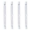 Comyan 200W Equivalent R7s Linear Halogen Floodlight 3100lm 2700K J118 Security Light Bulb 118mm Length, Dimmable - 4Pack