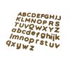 Wooden MDF Alphabet Letters Upper Case Lower Case ABC 3, 6, 10cm (Upper case Set only 6cm)