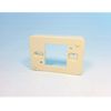 Wire Guard Mounting Plate for Surface-Mounted Thermostat Protection After Construction