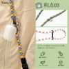 [Yullmu] Camera Strap, Camera Neck Strap, Anchor Design, Triangle Ring, 3 Layers, SLR Camera Climbing Rope, Black