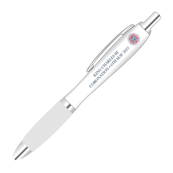 You Personalise King Charles Coronation Pen With Clear Grip