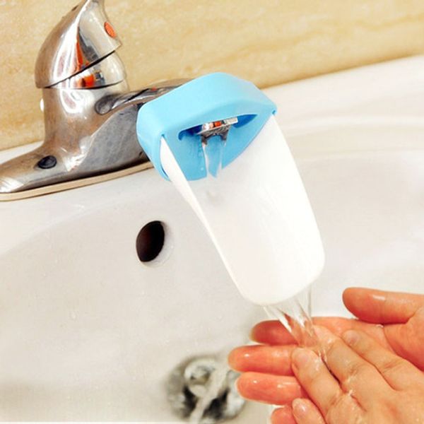 Bathroom Sink Faucet Extension Cover Extension Tap 1+1