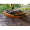 Lederschnur Rund 2 mm. 10 x 1 Meter - Bunt