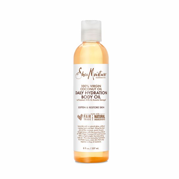 Shea Moisture 100% Virgin Coconut Oil Daily Hydration Body Oil by for Unisex - 8 oz Oil