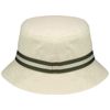 Kangol Stripe Lahinch Bucket Hat, Beige, Small