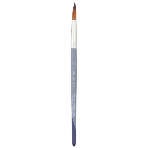 Faber-Castell Creative Studio Round Brush, Size 12, Blue Age 3+