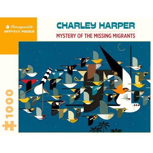 Puzzle-Charley Harper Myst of (Pomegranate Artpiece Puzzle)