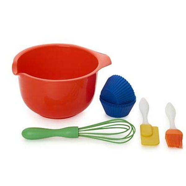 lakeland Children’s 10pc Baking Set with Kids Bowl, Whisk and Spatula