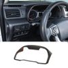 Matte Black Dashboard Meter Cover Trim Decor Frame For 4Runner 2010+ Accessories