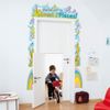 OH THE PLACES DOOR BORDER SET - Party Decor - 8 Pieces