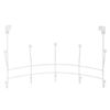 Home Basics 5-Hook White Door Hanging Rack