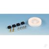 Hitec RCD USA 56314 Sail Winch Drum & Hardware Set