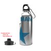 Partisan Newcastle Bottle Botman 2-Lid Aluminium 600ml Silver