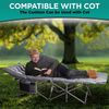 Zone Tech 2 Pack Outdoor Camping Cot Mattress Pad Lightweight Waterproof Thicker