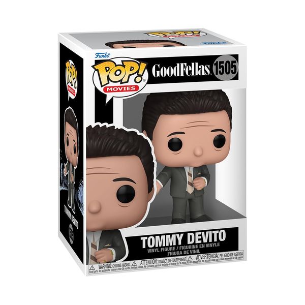 Funko Pop! Movies: Goodfellas - Tommy Devito - Goodfellas 1990 - Collectable Vinyl Figure - Gift Idea - Official Merchandise - Toys for Kids & Adults - Movies Fans - Model Figure for Collectors