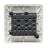 Hager 10AX 3 Gang 2 Way Wall Switch - Sollysta Range