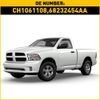FRONT BUMPER SIDE SUPPORT FOG LAMP BRACKETS FOR DODGE PICKUP RAM 1500 2013-2018
