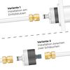 Alb Filter Entry Water Tank Cap with Integrated Filter & 2 Adapters | Universal Filling Adapter for Motorhome/Caravan | Gardena Compatible
