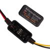4PCS DC9 26V LED Brake Light Flasher Strobe Controller Tail Light Flasher Controller 16 Modes Adjustable for Car Motorcycle