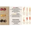 Organic maca root black red yellow 120 capsules maca extreme extract