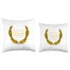 Ancient Greek Philosophy Quote - I Know Nothing - Socrates Throw Pillow