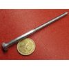 Zinc Hex Head Lag Screw 7/16 Hex Size 1/4 Thread x 5.00" Length, 50 pcs